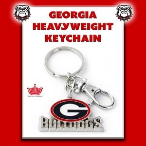 Georgia Bulldogs “G”Heavyweight Keychain